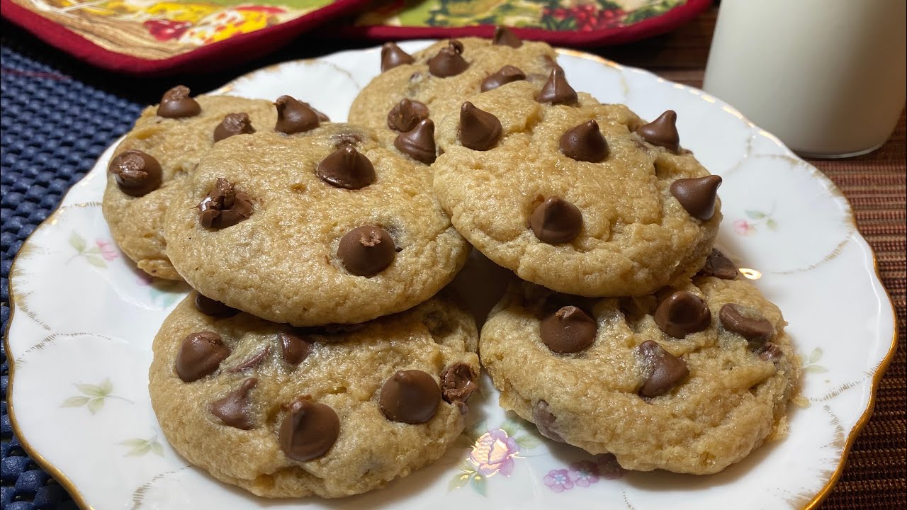 How To Make Chocolate Chip Cookies No Oven No Eggs Chocolate Chip