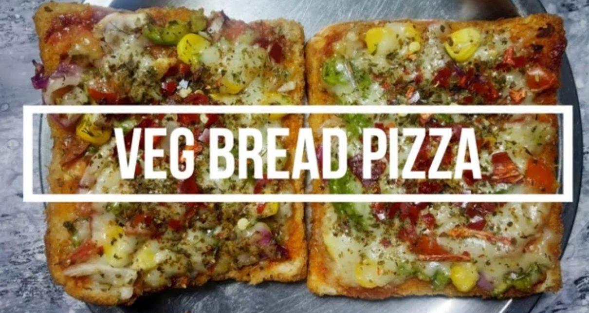 yt 98678 sahoozkitchen vegbreadpizza Veg Bread Pizza 1210x642 - #sahoozkitchen #vegbreadpizza            🍕Veg Bread Pizza