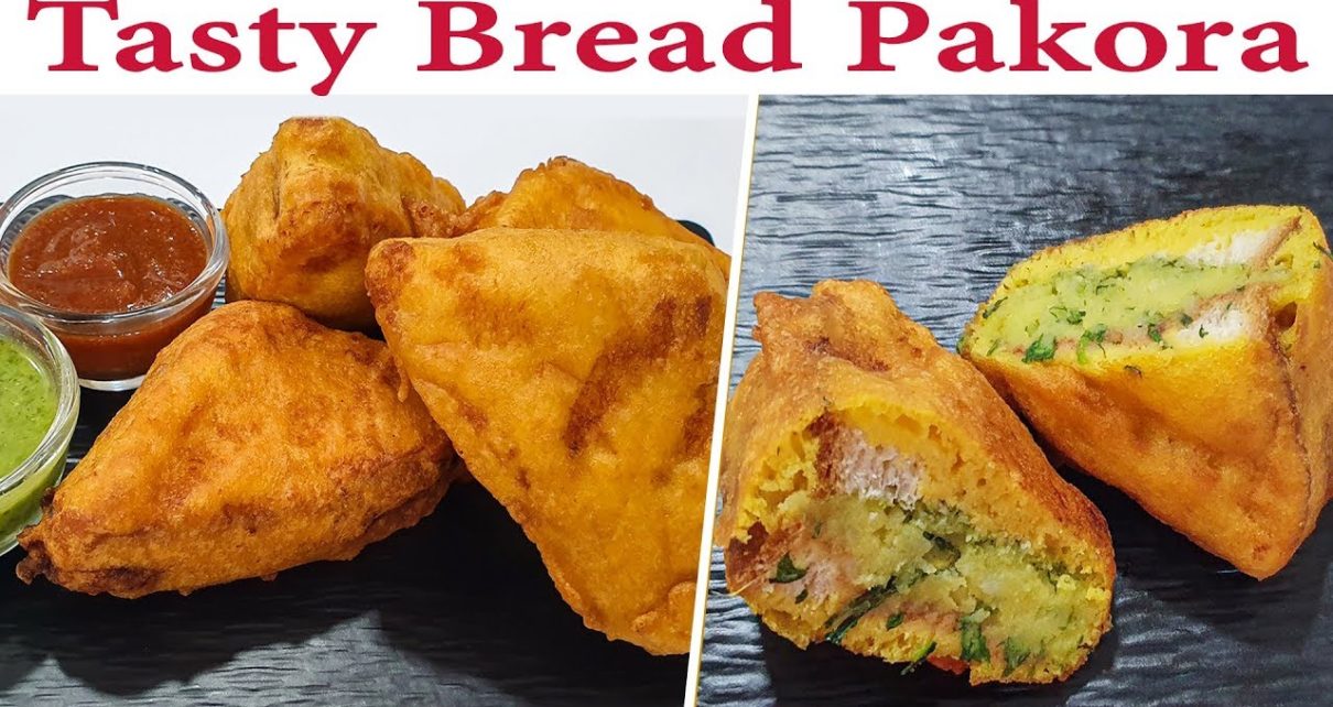 yt 98883 Bread Pakora Recipe In Hindi Easy Snacks Recipes 1210x642 - ब्रेड पकोड़ा | Bread Pakora Recipe In Hindi | Easy Snacks Recipes