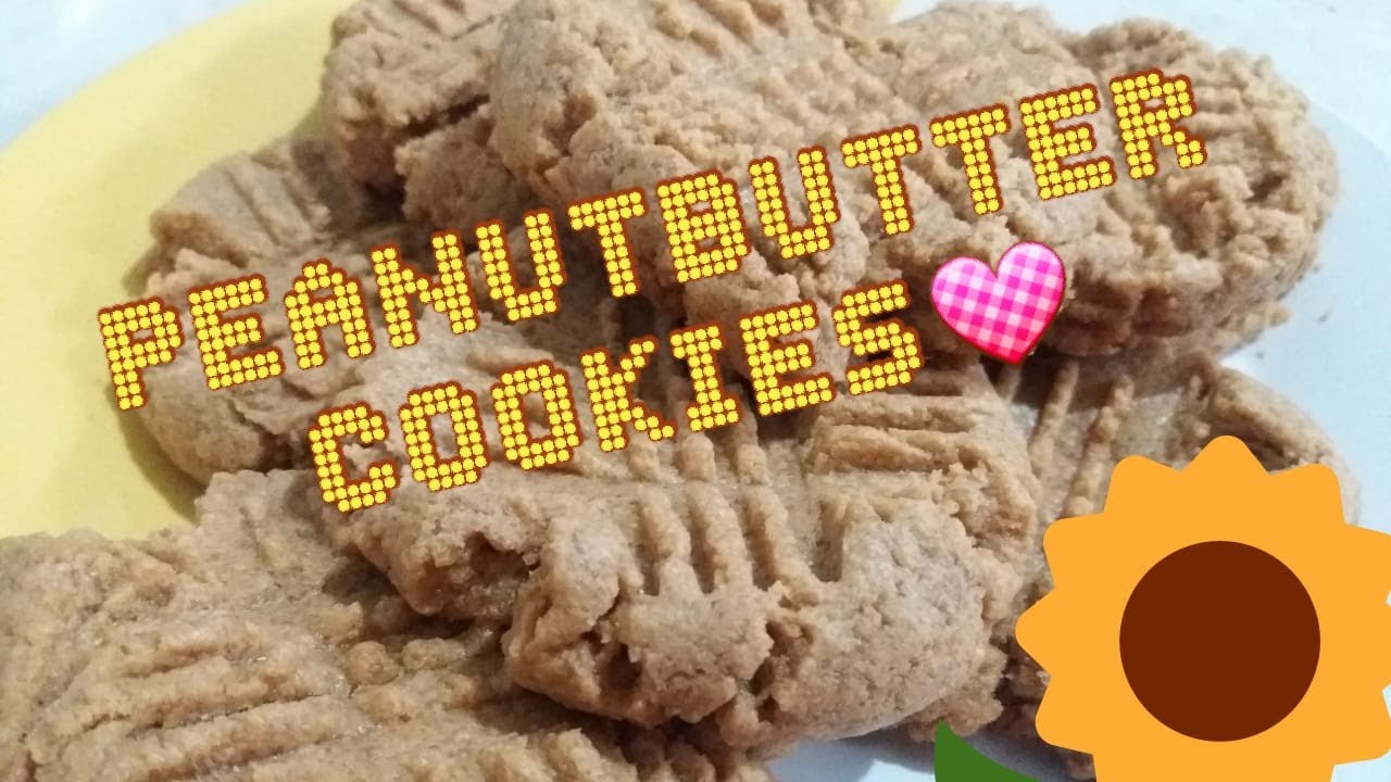 How To Make A 3 Ingredient Peanut Butter Cookie CÓmo Hacer Galletas De ManÍ Con 3 Ingredientes 