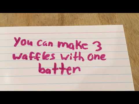 yt 217801 How many waffles you can make with one batter - How many waffles you can make with one batter