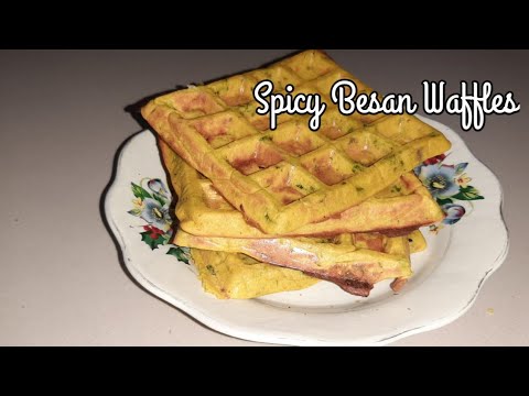 yt 218185 How to Make Spicy Besan Waffles Spicy Besan Waffles kaise banae Zam Zam Kitchen - How to Make Spicy Besan Waffles || Spicy Besan Waffles kaise banae || Zam Zam Kitchen