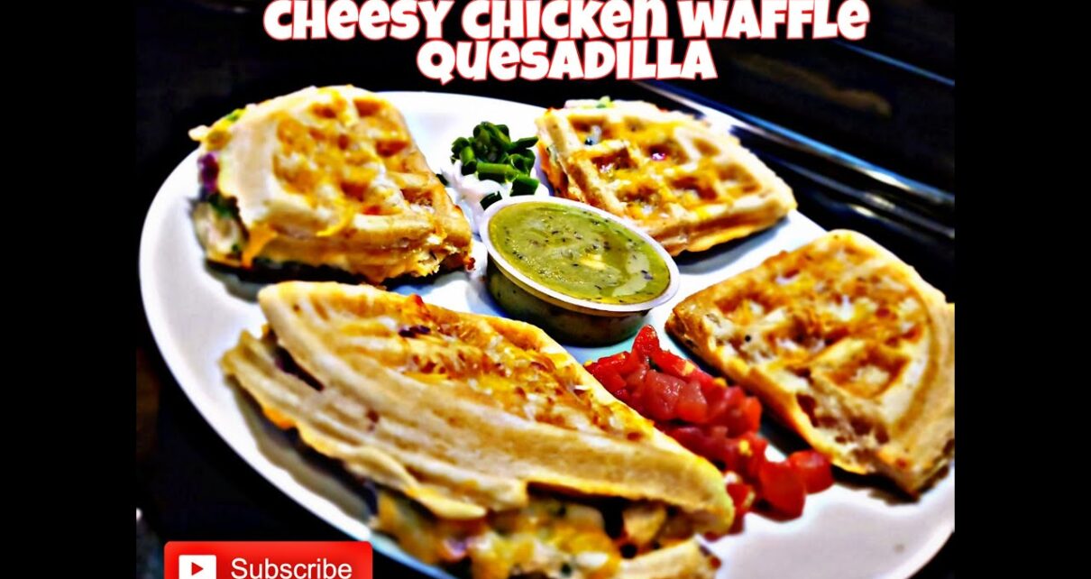 yt 218902 How To Make My CHEESY CHICKEN WAFFLE QUESADILLA cooking amazing waffles 1210x642 - How To Make My CHEESY CHICKEN WAFFLE QUESADILLA #cooking #amazing #waffles