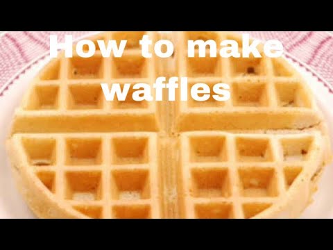yt 218924 How to make waffles - How to make waffles