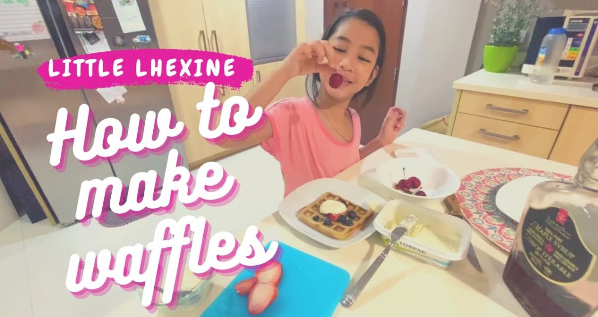 yt 224374 How to Make Waffles Little Lhexine 1210x642 - How to Make Waffles - Little Lhexine