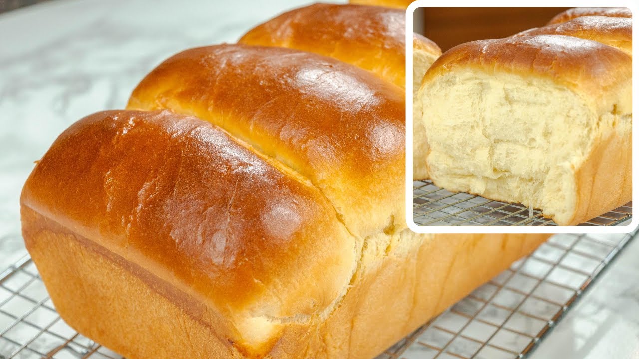 Fluffy Japanese Milk Bread Recipe Tangzhong Method » Video Bakery