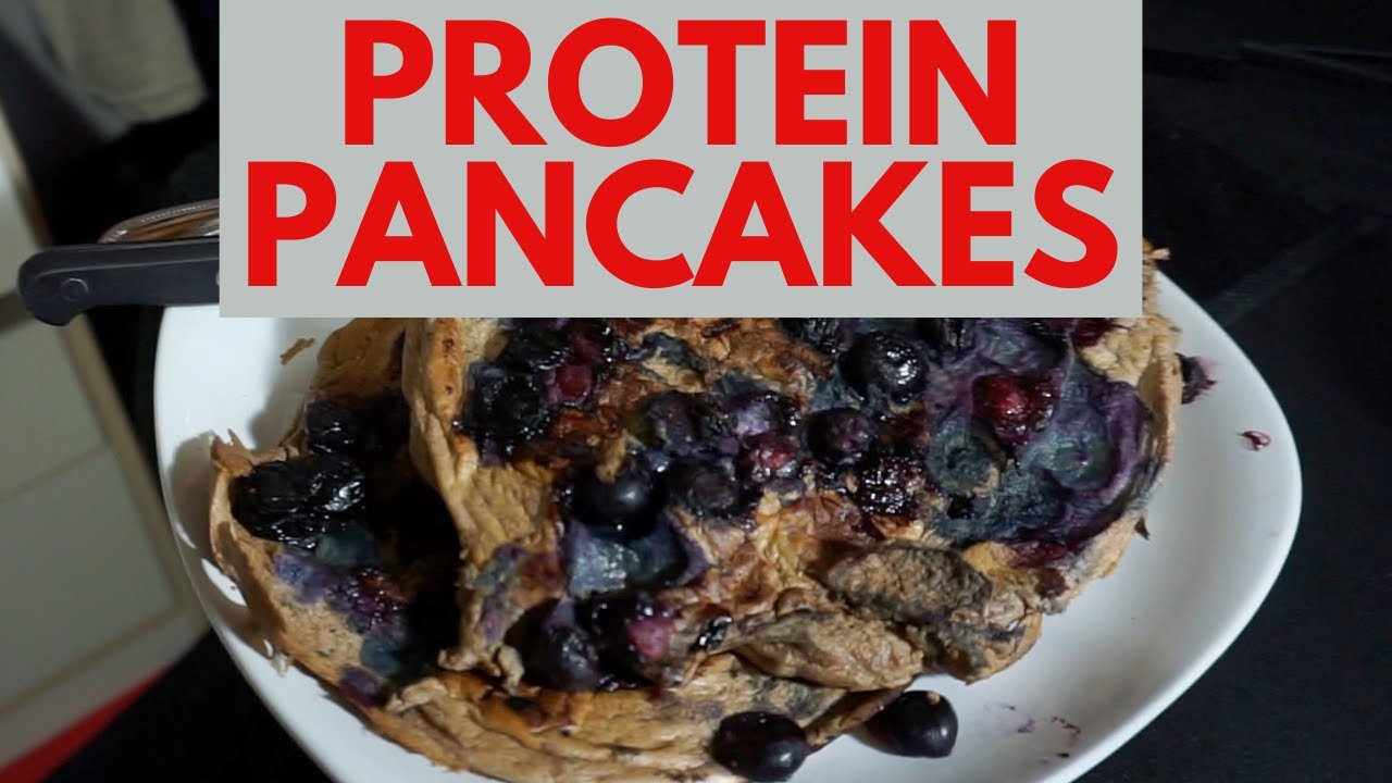 Making Low Calorie Protein Pancakes » Video Bakery