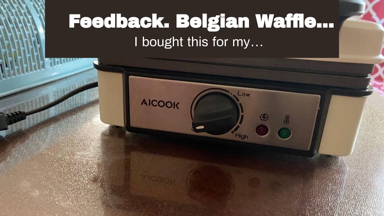 aicook waffle maker reviews