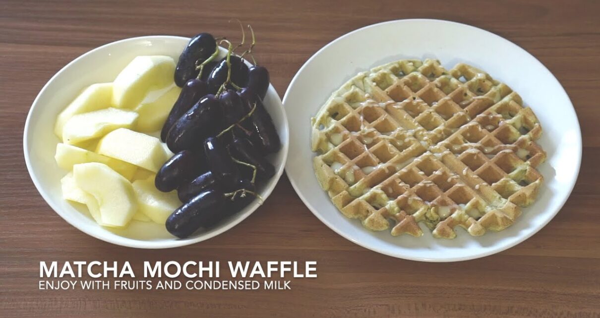 yt 240249 How to Make Matcha Mochi Waffles with Kodiak Cake Mix 1210x642 - How to Make Matcha Mochi Waffles with Kodiak Cake Mix