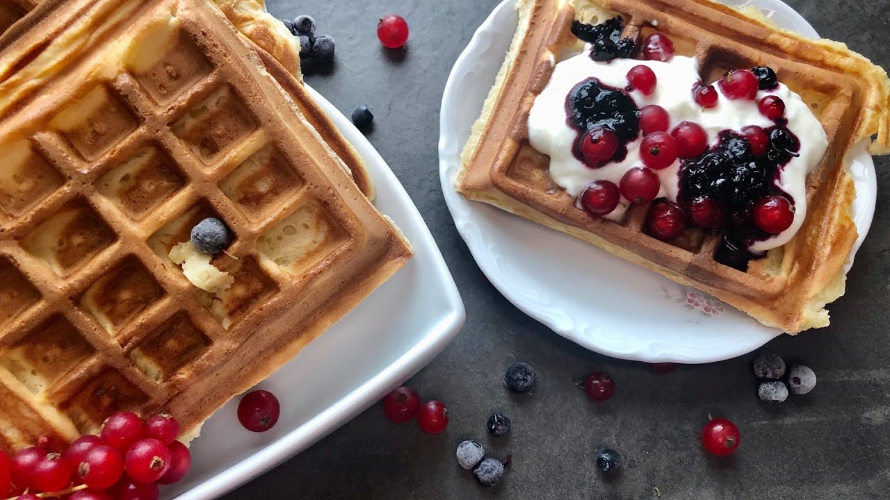 Waffle Recipe How To Make Perfect Crispy & Soft Homemade Waffles