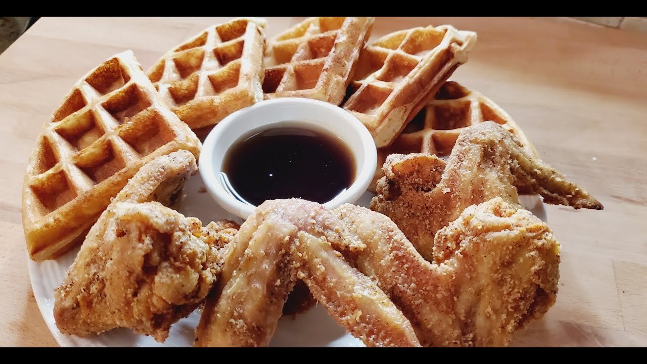 How to make Homemade Chicken and Waffles. » Video Bakery