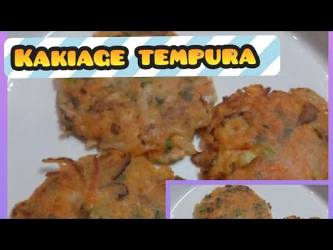 yt 267748 cooking kakiage tempurausing Korean pancake vegetables with a quick and easy recipe - cooking kakiage tempura|using Korean pancake vegetables with a quick and easy recipe!