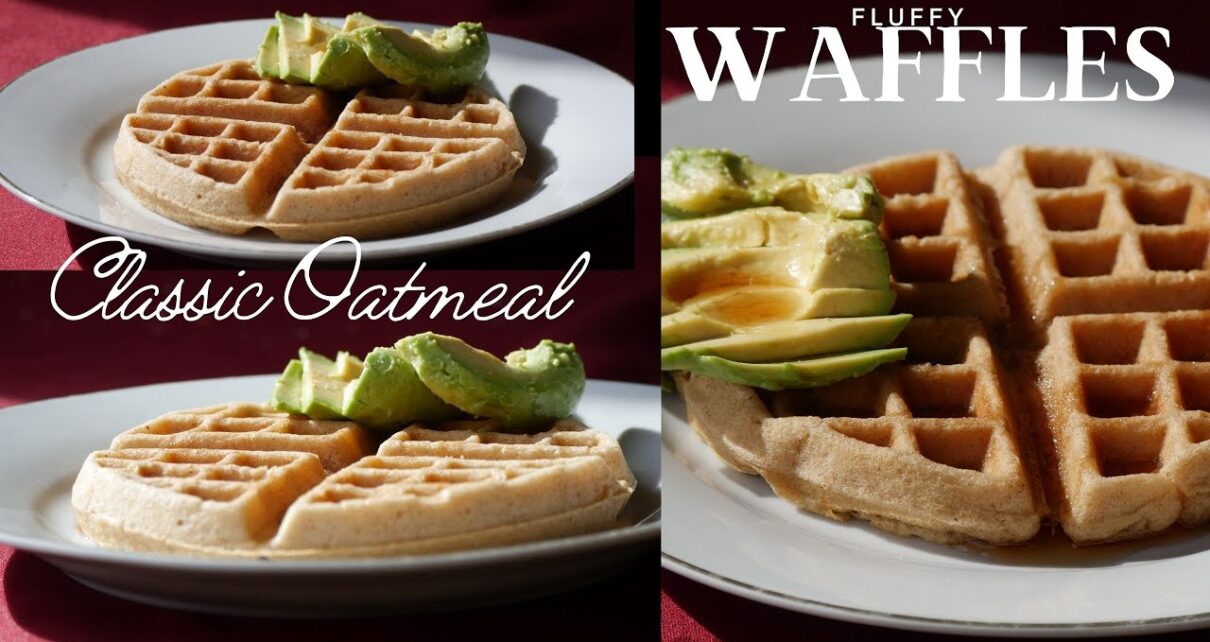 yt 267846 How To Make Waffles Healthy Oatmeal Waffles 1210x642 - How To Make Waffles | Healthy Oatmeal Waffles