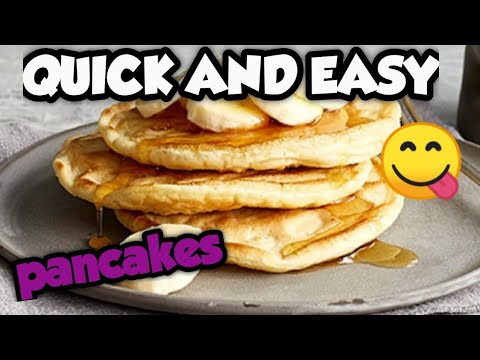 yt 268141 Quick and Easy American Pancakes Cook With Kara - Quick and Easy American Pancakes!! Cook With Kara