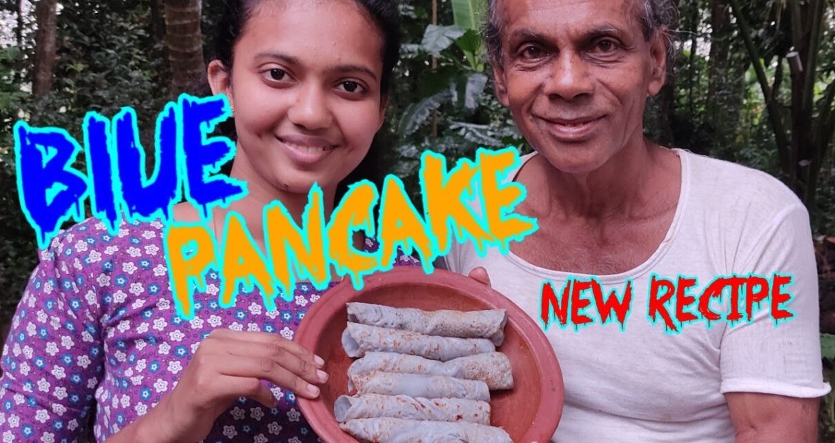 yt 268149 blue pancakenew recipecooking village sweetssri lanka traditional sweetshow to made blue pancake 1210x642 - blue pancake/new recipe/cooking village sweets/sri lanka traditional sweets/how to made blue pancake