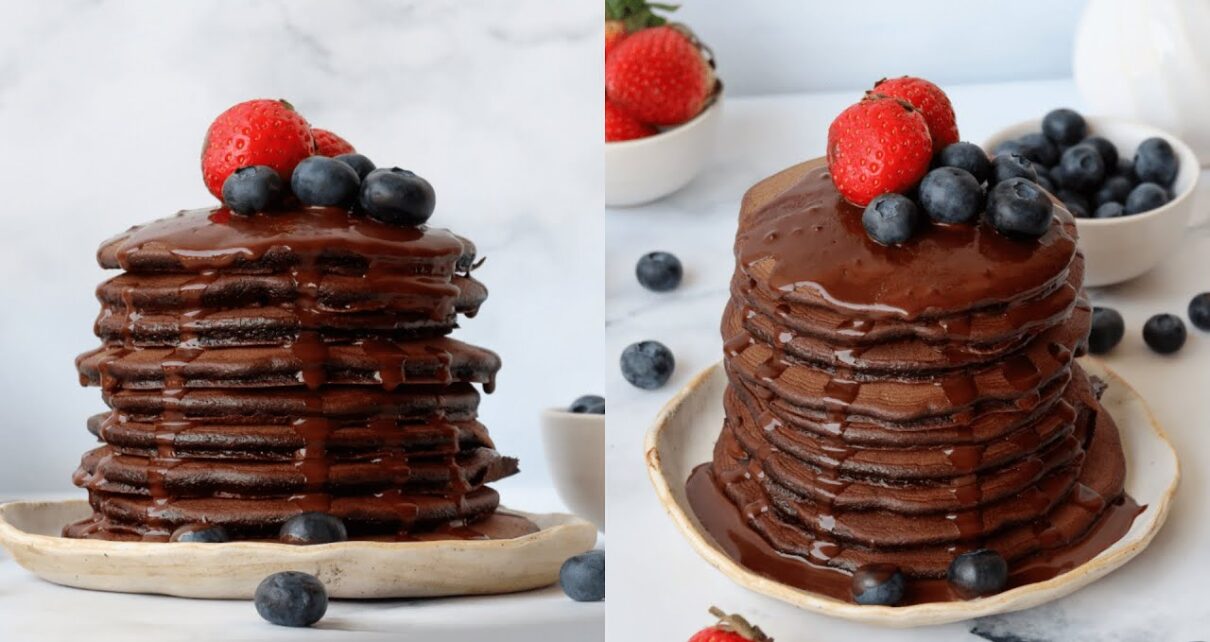 yt 268187 Chocolate Pancakes I Fluffiest Pancakes I Best Pancakes Recipe Pancakes 1210x642 - Chocolate Pancakes I Fluffiest Pancakes I Best Pancakes Recipe #Pancakes