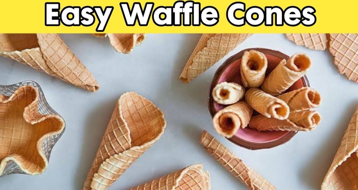 yt 268231 How To Make Waffle Cones 1210x642 - How To Make Waffle Cones