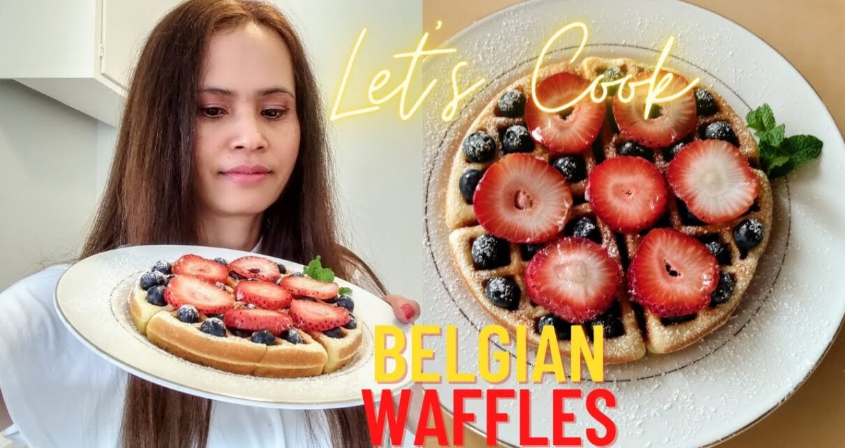yt 268982 Lets Make Belgian Waffles for Breakfast  1210x642 - Let's Make Belgian Waffles for Breakfast តោះចំអិនម្ហូបបែលហ្ស៊ិកសម្រាប់អាហារពេលព្រឹក