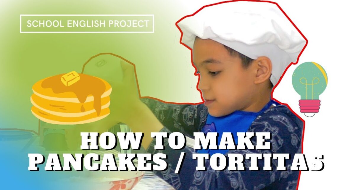 yt 271862 How to Make Pancakes Como hacer tortitas School English Project 1210x642 - How to Make Pancakes | Como hacer tortitas | School English Project